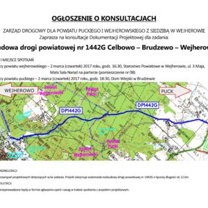 OGŁOSZENIE O KONSULTACJACH OGŁOSZENIE O KONSULTACJACH