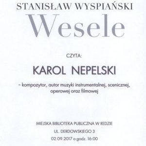 Narodowe Czytanie „Wesela” Narodowe Czytanie „Wesela”