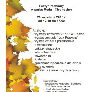 ZAPRASZAMY NA FESTYN W CIECHOCINIE! ZAPRASZAMY NA FESTYN W CIECHOCINIE!