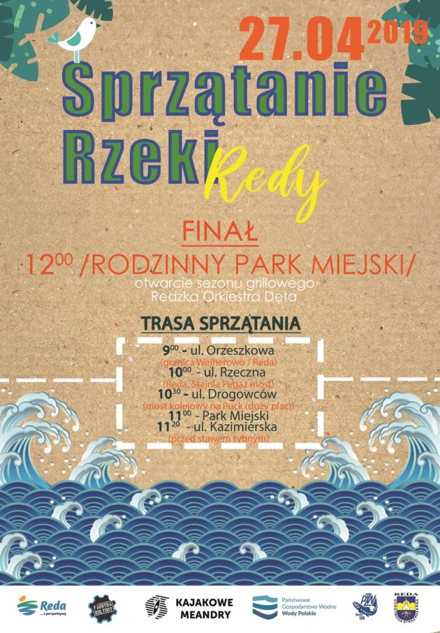 SPRZĄTANIE RZEKI REDY 2019! SPRZĄTANIE RZEKI REDY 2019!