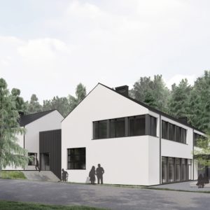 Projekt rozbudowy Szkoły Podstawowej nr 5 w Redzie. Projekt rozbudowy Szkoły Podstawowej nr 5 w Redzie.
