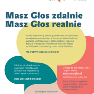 Ruszyły zapisy do akcji Masz Głos Ruszyły zapisy do akcji Masz Głos