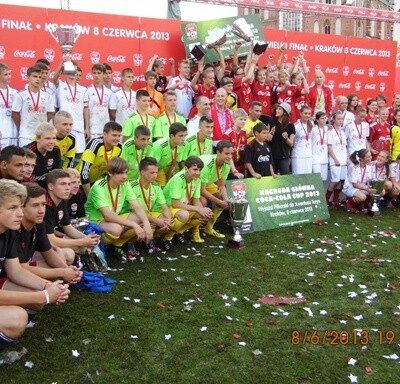 III miejsce Gimnazjalistów z Redy w COCA COLA CUP 2013