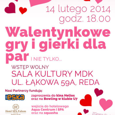 MDK Reda zaprasza na Walentynki
