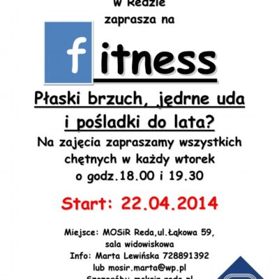 MOSiR REDA zaprasza na Fitness