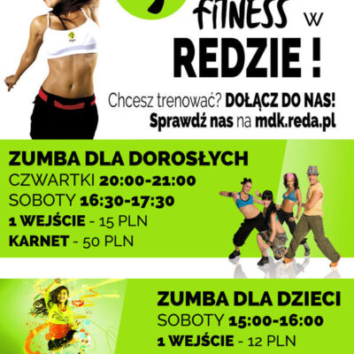 MDK Reda zaprasza na ZUMBĘ