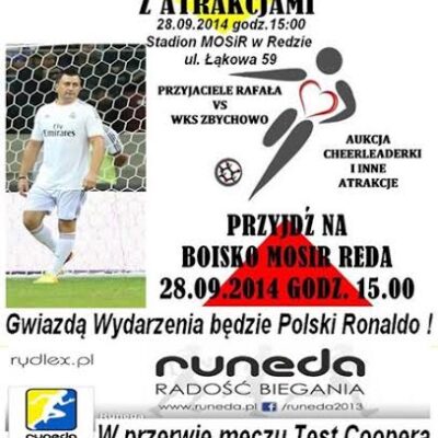Zapraszamy na mecz charytatywny
