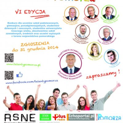 Zapraszamy do VI edycji Konkursu Odkrywamy Talenty na Pomorzu