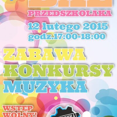 Zapraszamy na Bal Przedszkolaka do Fabryki Kultury