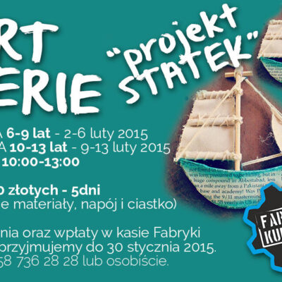 MDK zaprasza na Art Ferie