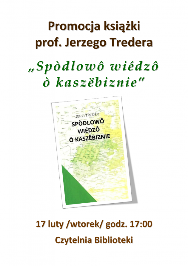 Promocja książki prof. Jerzego Tredera