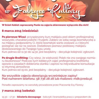 Dzień Kobiet w Fabryce Kultury