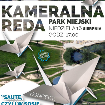 Kameralna Reda – zapraszamy na kolejny koncert w Parku Miejskim