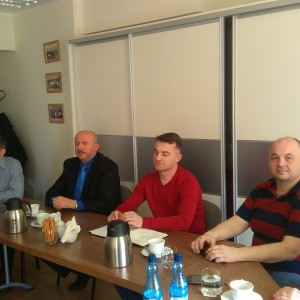 Spotkanie dot. funkcjonowania komunikacji miejskiej w Redzie