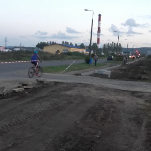 Przebudowa ul. Obwodowej – budowa ścieżki rowerowej-etap I