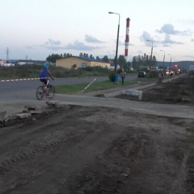 Przebudowa ul. Obwodowej – budowa ścieżki rowerowej-etap I