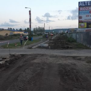 Przebudowa ul. Obwodowej – budowa ścieżki rowerowej-etap I