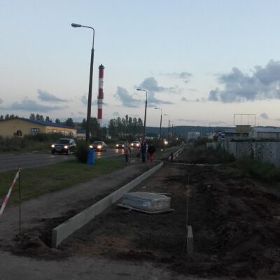 Przebudowa ul. Obwodowej – budowa ścieżki rowerowej-etap I