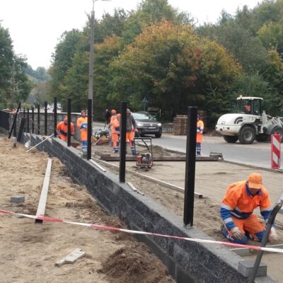 Trwają prace przy redzkim cmentarzu