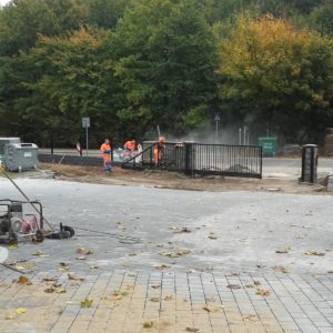 Trwają prace przy redzkim cmentarzu