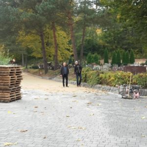 Trwają prace przy redzkim cmentarzu