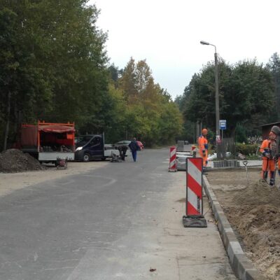 Trwają prace przy redzkim cmentarzu
