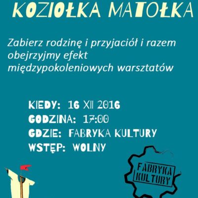 Zobaczmy razem „Redzkie Przygody Koziołka Matołka”.