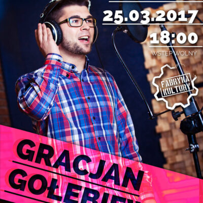 Koncert Gracjana Gołębiewskiego – Scena Młodych