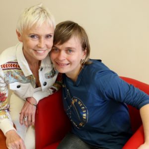 Ewa Błaszczyk w redzkiej bibliotece
