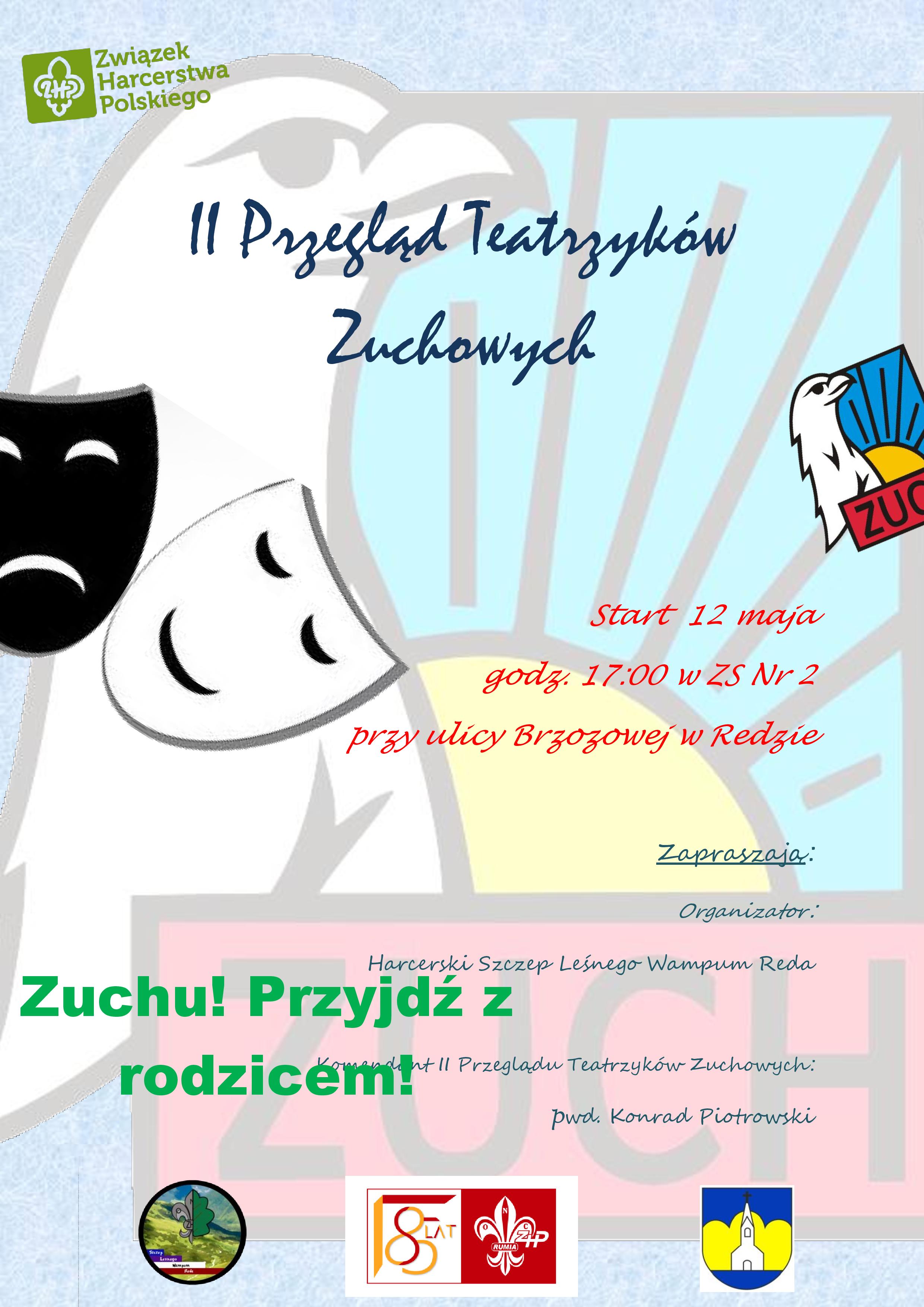 12 maja zapraszamy na II Przegląd Teatrzyków Zuchowych