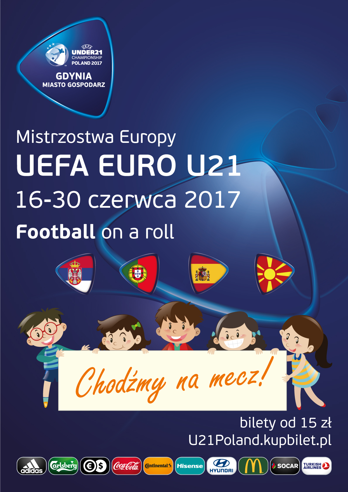 Mistrzostwa Europy UEFA EURO U21 w Gdyni!