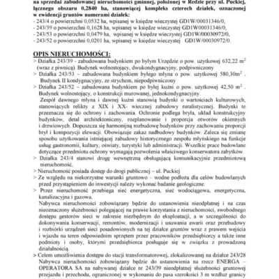 III PRZETARG