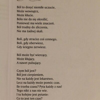 Poetyckie Zaduszki w bibliotece