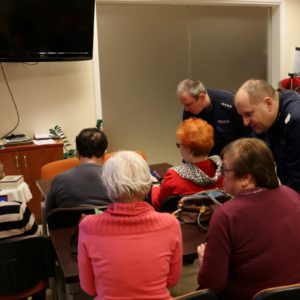 „Bezpieczny Senior” – spotkanie seniorów z policjantami