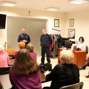 „Bezpieczny Senior” – spotkanie seniorów z policjantami