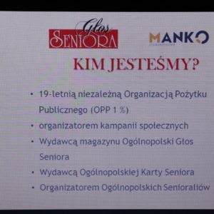 Uroczyste wręczenie Kart Seniora