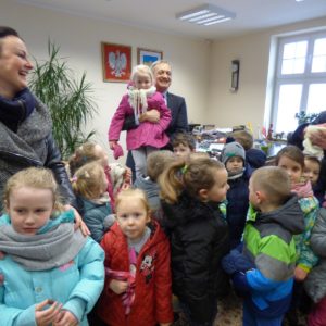 Wielkanocna wizyta przedszkolaków w Urzędzie