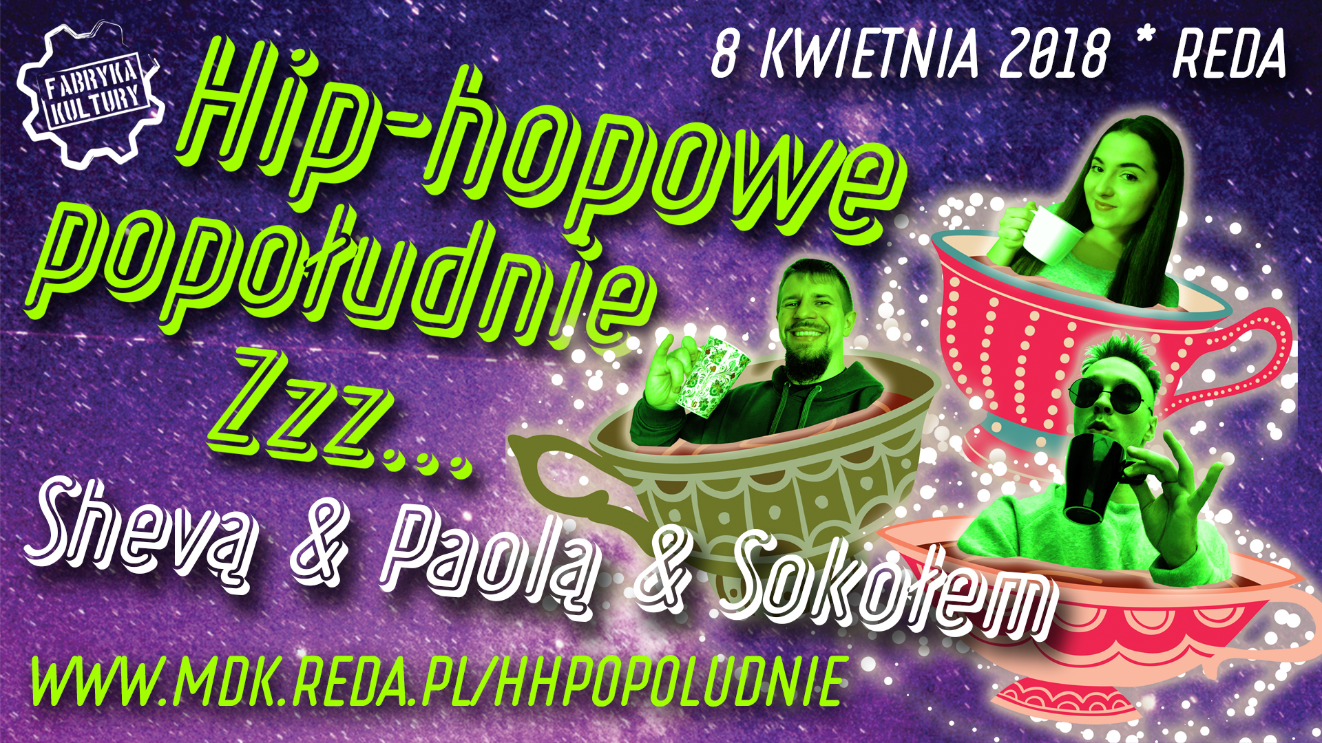 Hip-hopowe popołudnie Zzz… Shevą, Paolą i Sokołem