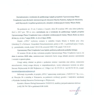 Zawiadomienie