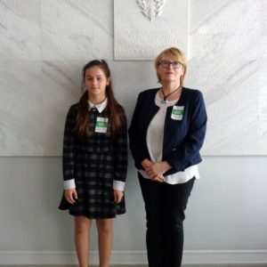 Aleksandra Wasiuta z SP3 finalistką konkursu „Orzeł biały – nasza duma”