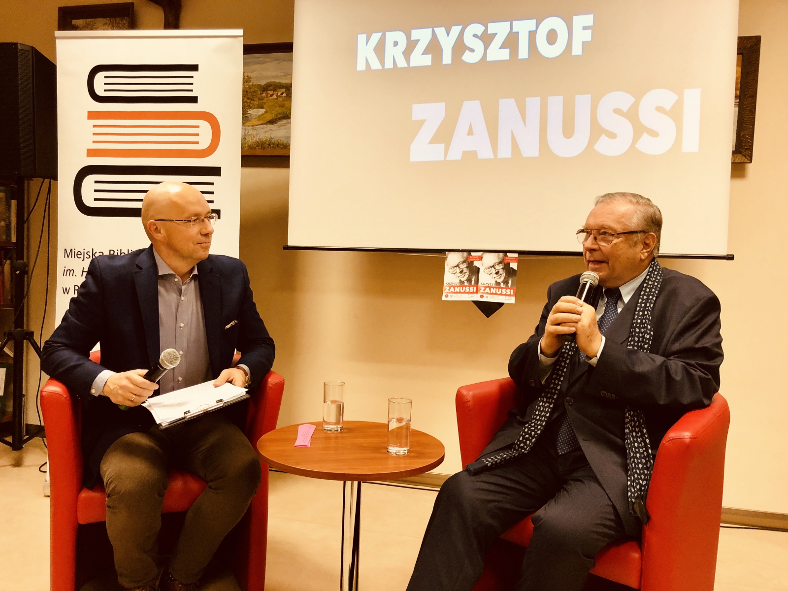 Krzysztof Zanussi odwiedził Redę.