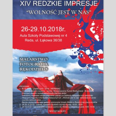 Zapraszamy na XIV REDZKIE IMPRESJE „WOLNOŚĆ JEST W NAS”