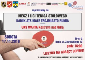 Zapraszamy do kibicowania!