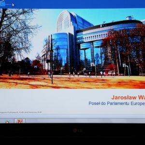 Spotkanie z europosłem Jarosławem Wałęsą