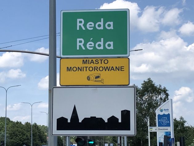 Dwujęzyczne tablice na granicach Redy! Dwujęzyczne tablice na granicach Redy!