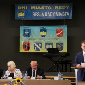 Uroczysta Sesja Rady Miejskiej w Redzie – Dni Redy 2019 Uroczysta Sesja Rady Miejskiej w Redzie – Dni Redy 2019