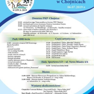 XXI ŚWIATOWY ZJAZD KASZUBÓW W CHOJNICACH