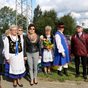 Symboliczne odsłonięcie tablicy Redy w języku kaszubskim