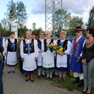 Symboliczne odsłonięcie tablicy Redy w języku kaszubskim