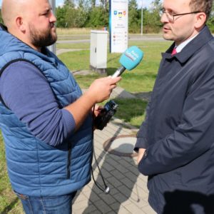 Symboliczne odsłonięcie tablicy Redy w języku kaszubskim
